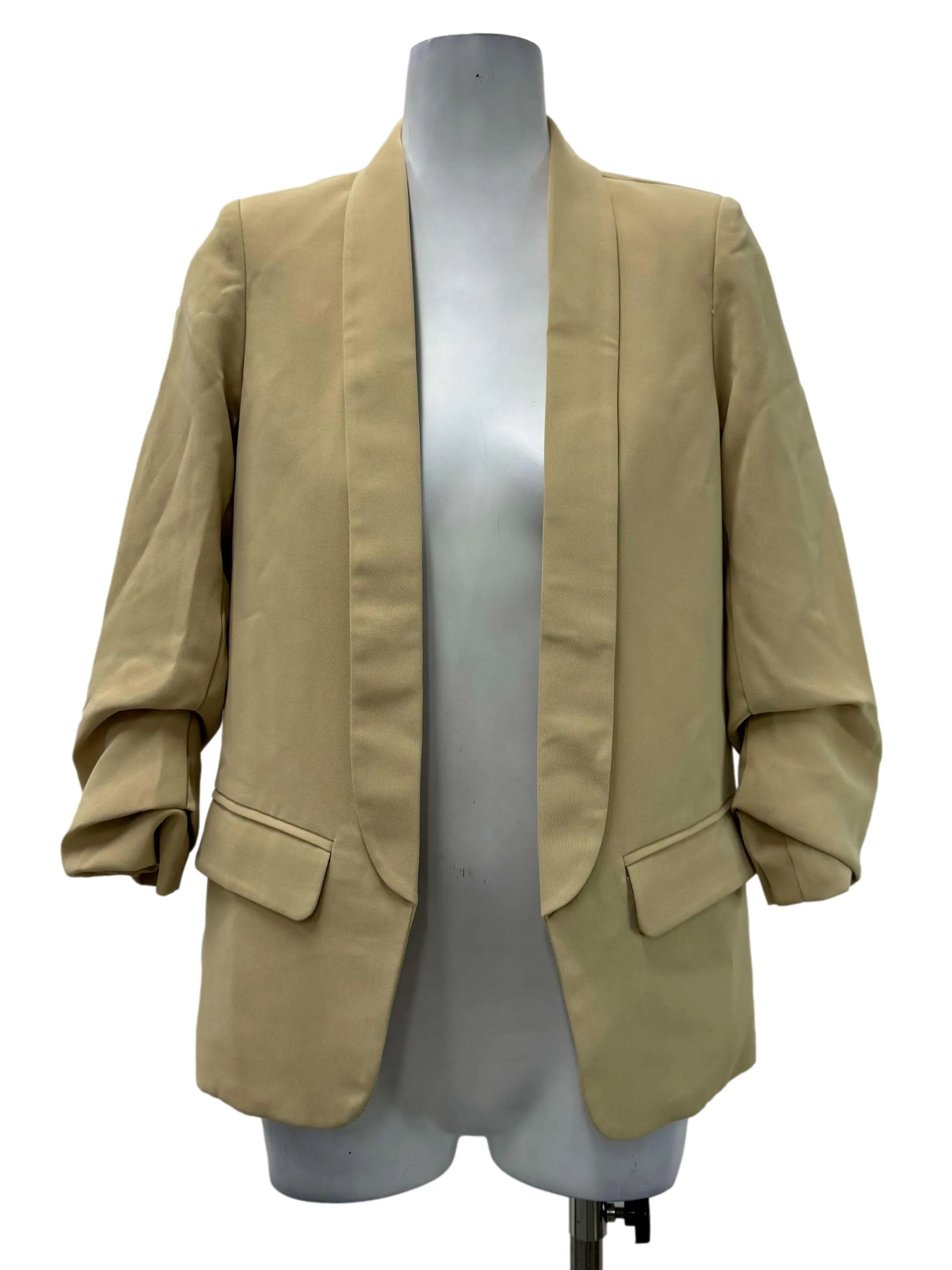 Basic Brown Pocket Blazer
