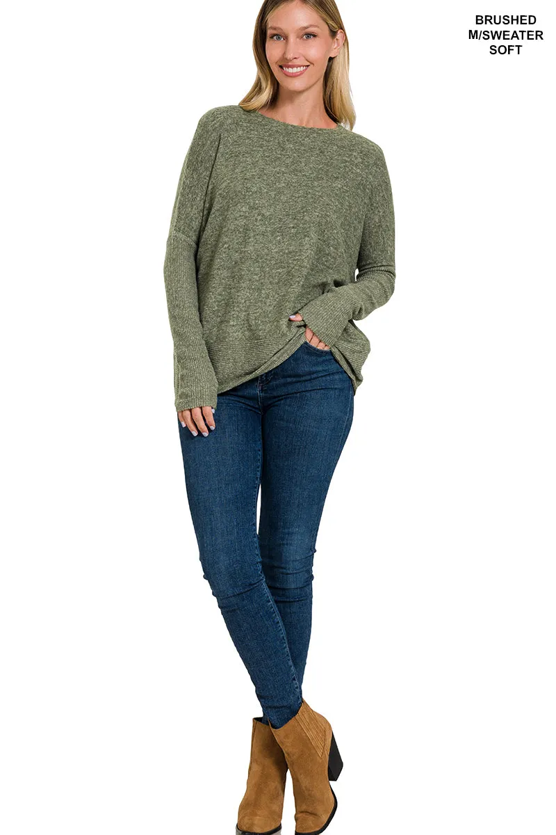 Batwing, Maybe Batty Sweater in Sand Beige