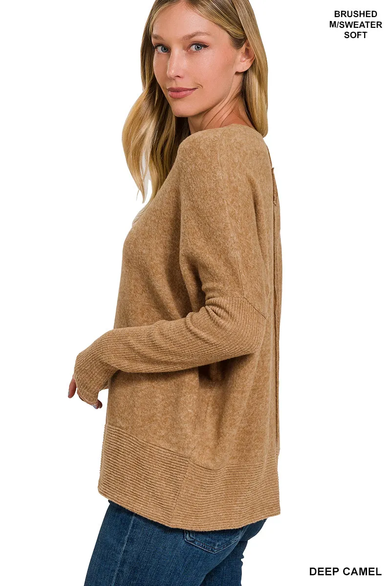 Batwing, Maybe Batty Sweater in Sand Beige