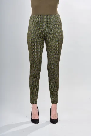 BCP8909SKPRG Printed Skinny Scuba Pants Special Price