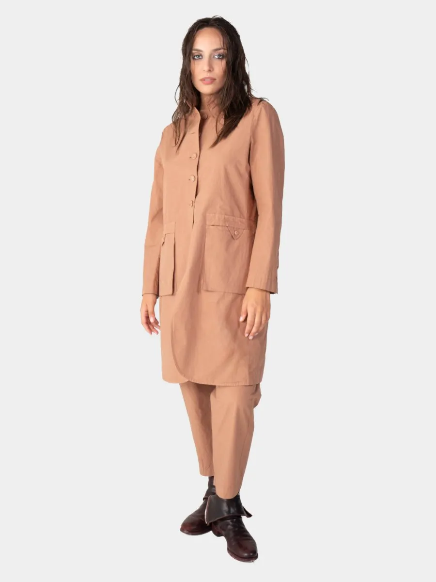 Bellow Pocket Longline Jacket