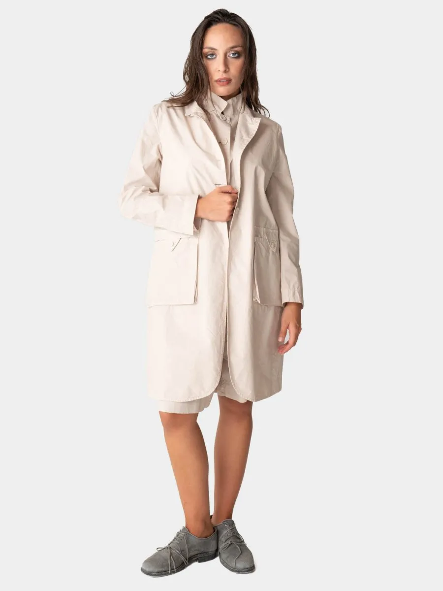Bellow Pocket Longline Jacket