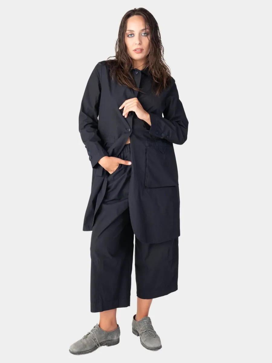 Bellow Pocket Longline Jacket