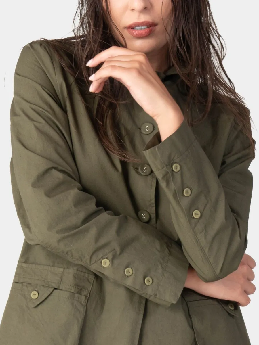Bellow Pocket Longline Jacket