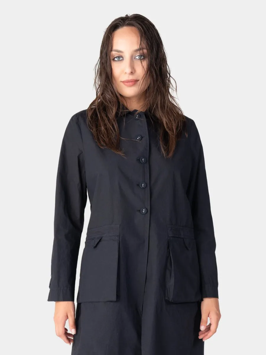 Bellow Pocket Longline Jacket