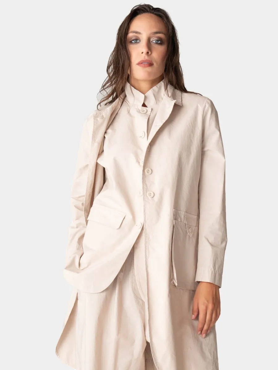Bellow Pocket Longline Jacket
