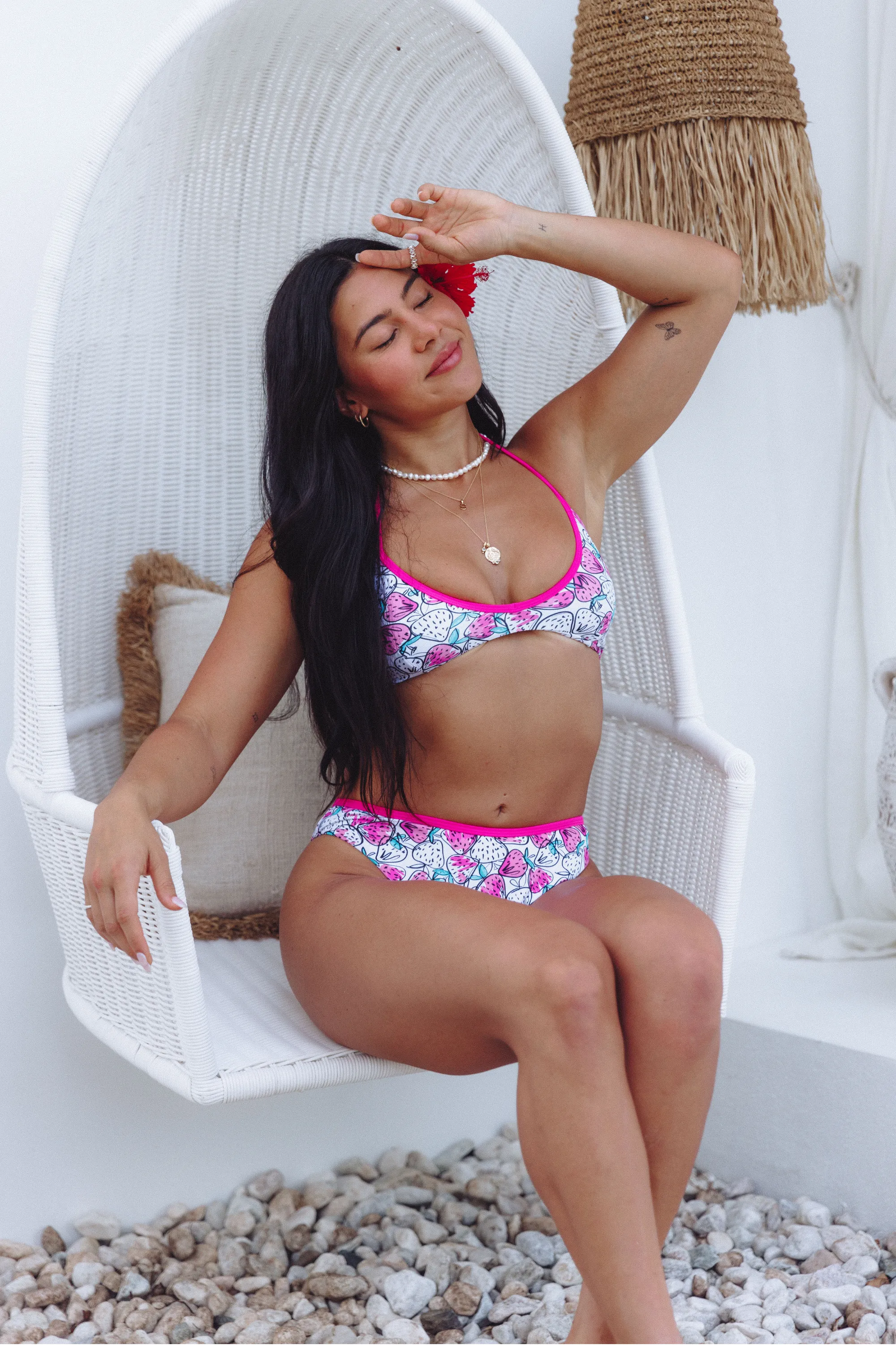 Berries & Cream Full Sporty Bottoms