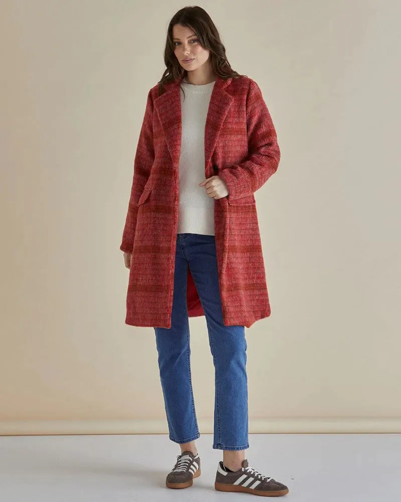 Betty Basics Wanda Coat Rouge Red