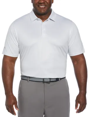 Big & Tall Chevron Foulard Print Golf Polo