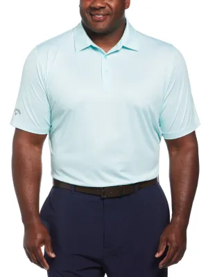 Big & Tall Chevron Foulard Print Golf Polo