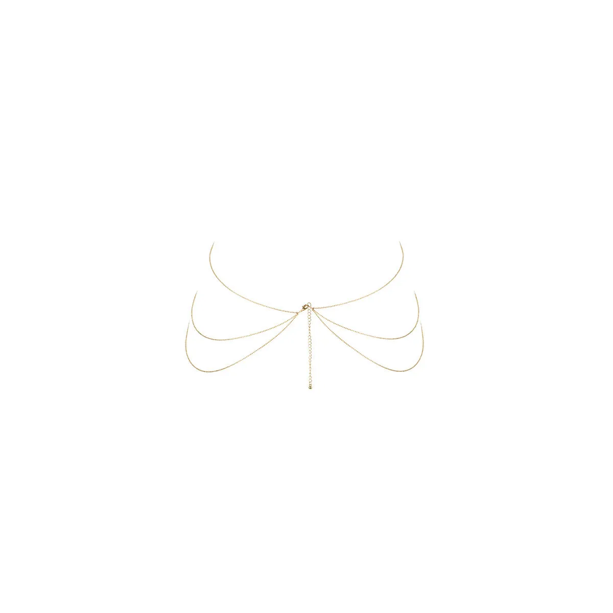 Bijoux Indiscrets Magnifique Collection Body Chain In Gold
