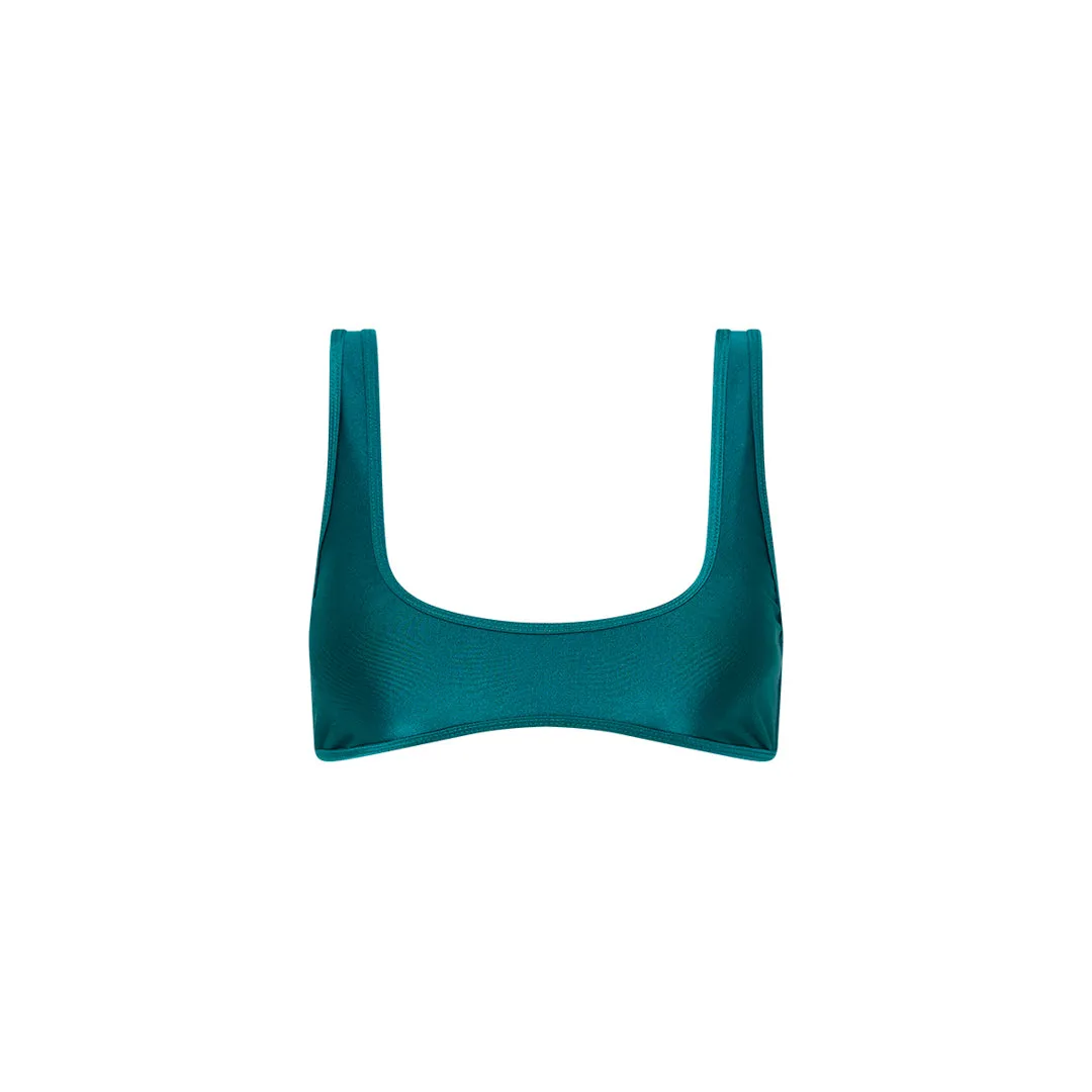 Bind Slim Scoop Bikini Top - Cenote