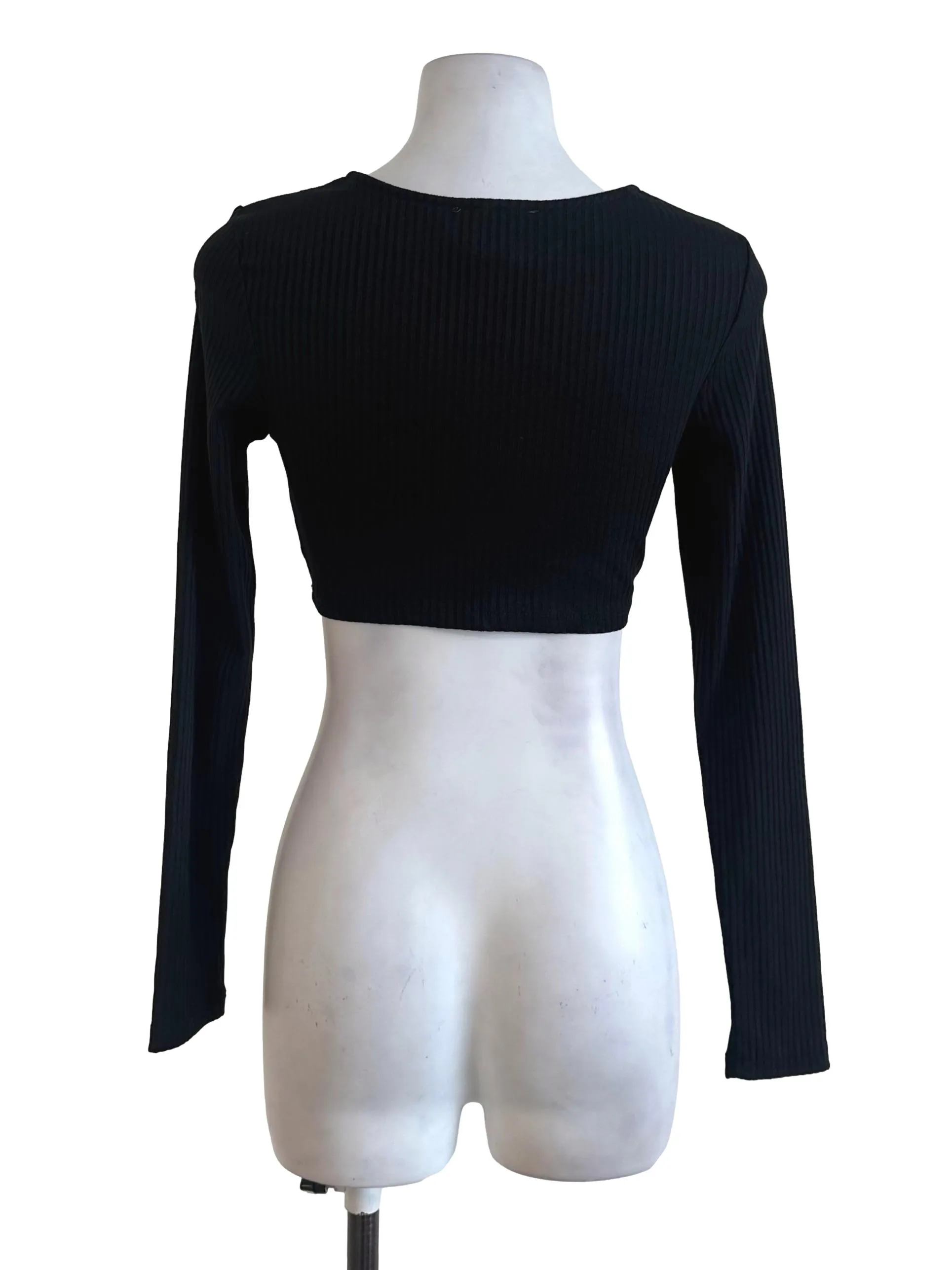 Black Stripe Top