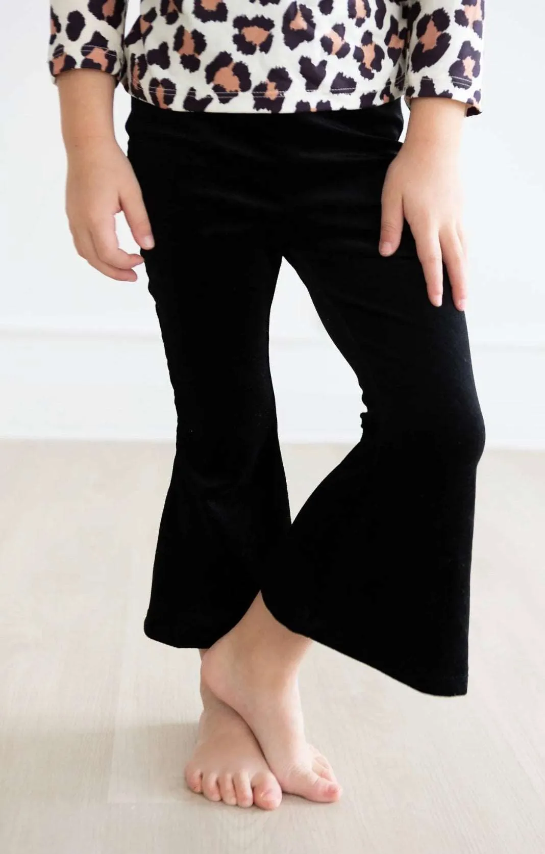 BLACK VELVET BELL BOTTOMS