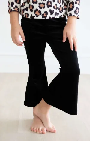 BLACK VELVET BELL BOTTOMS