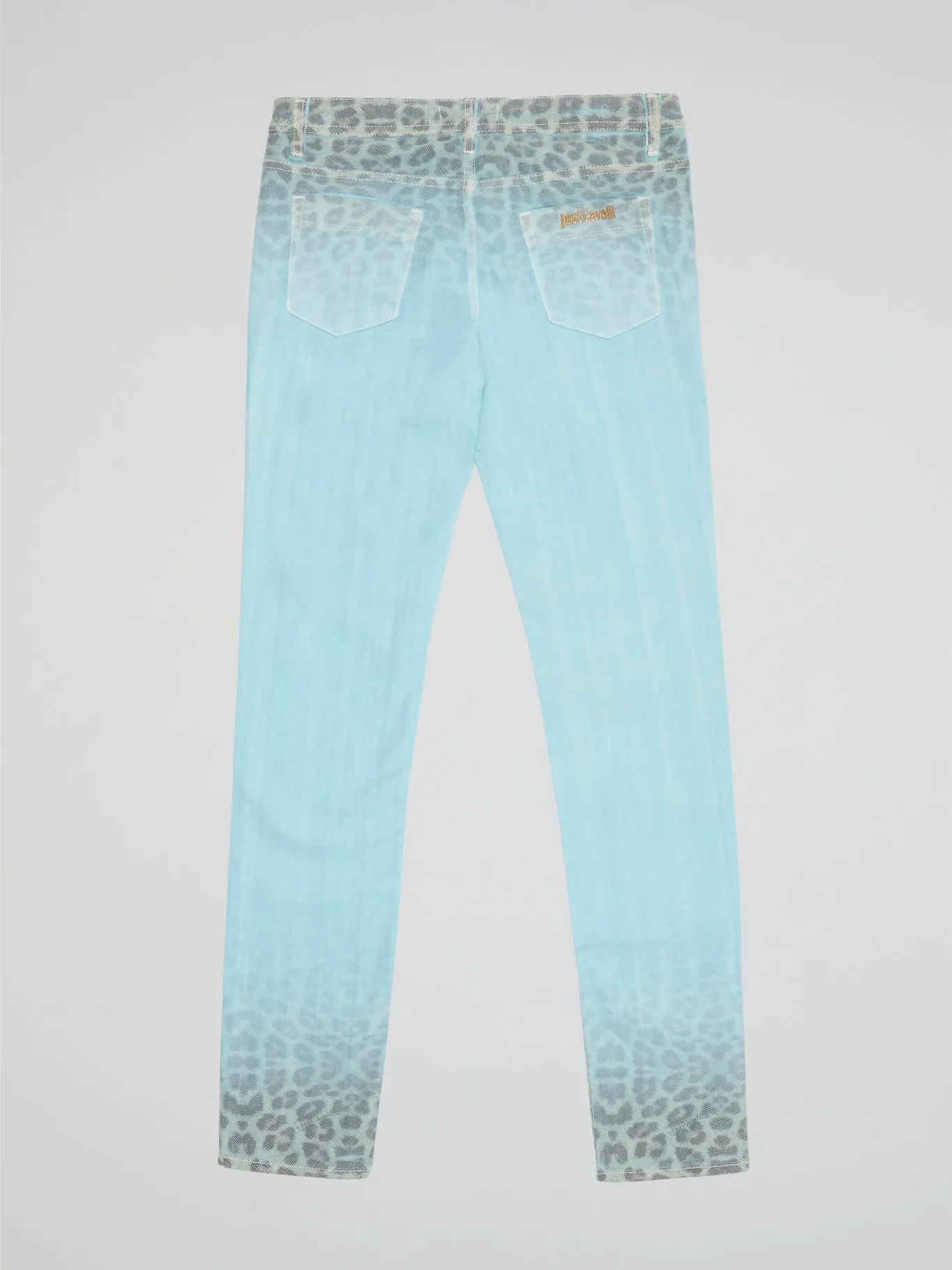Blue Leopard Gradient Pants
