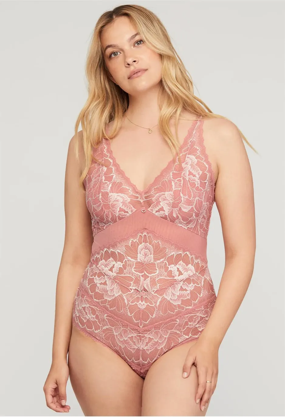 Blushing Tanga Bodysuit