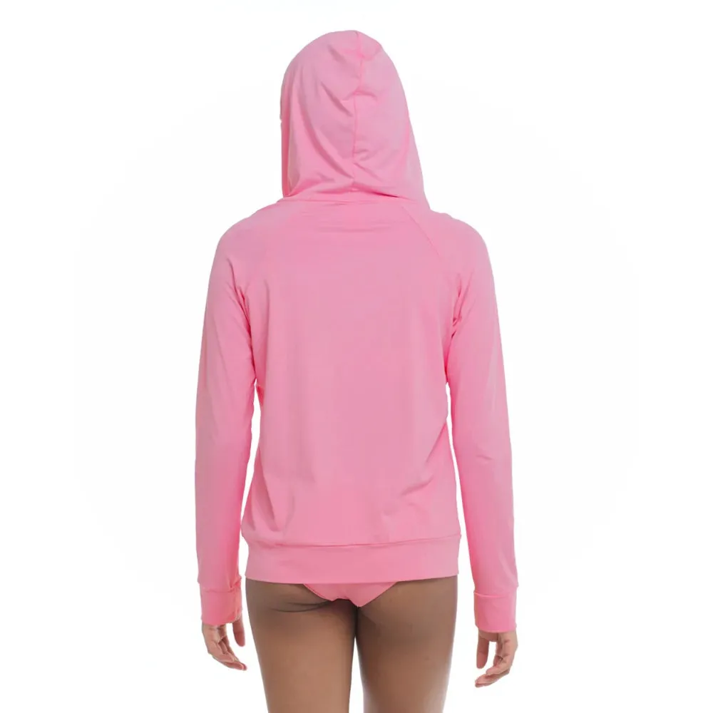 BODY GLOVE SMOOTHIES ADELINE ZIP-UP HOODIE PITAYA