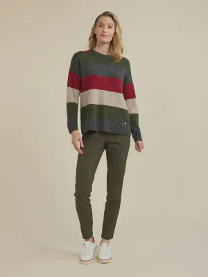 bold stripe jumper (yt24w7639)