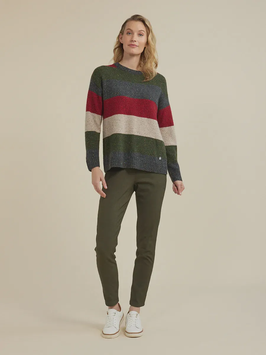bold stripe jumper (yt24w7639)