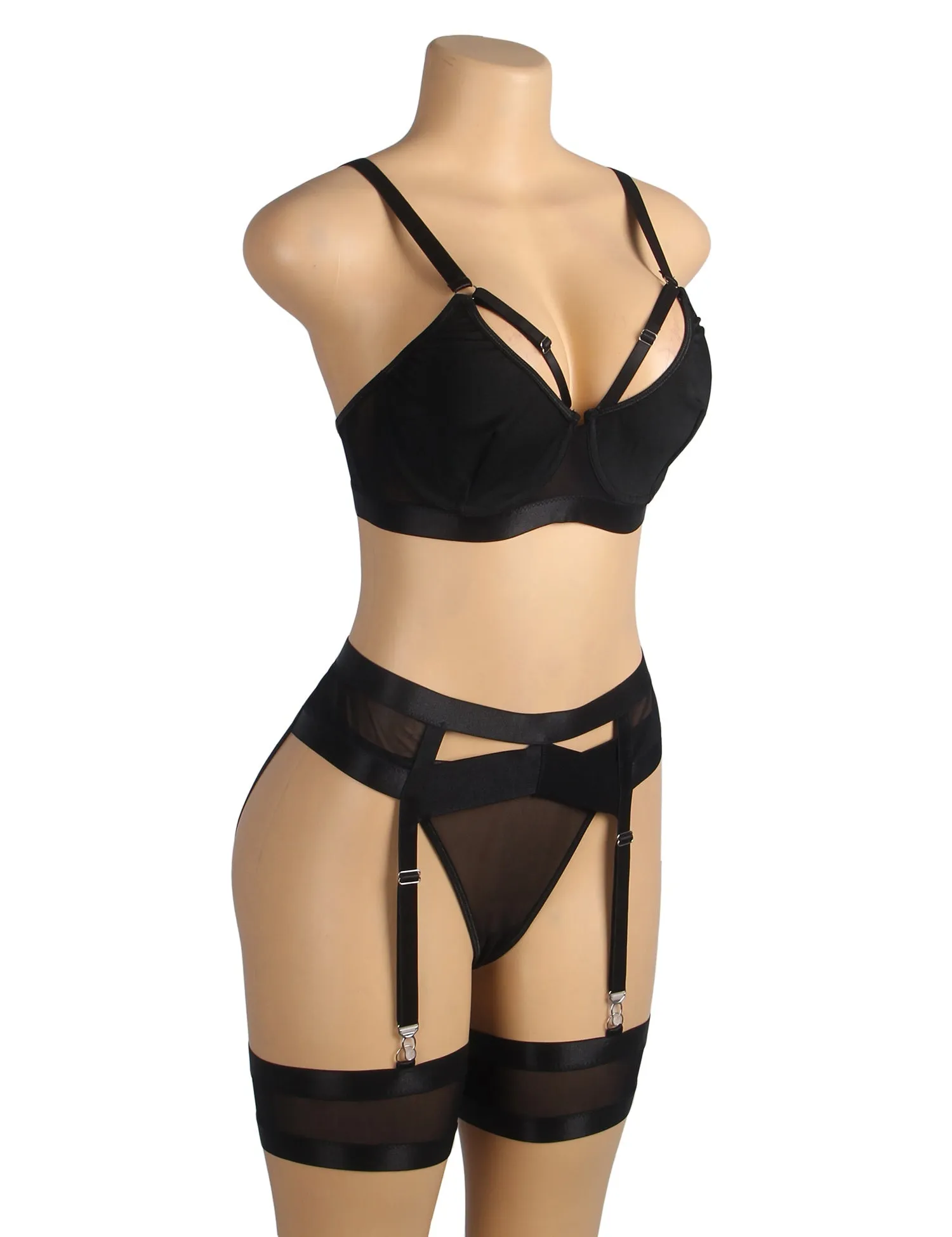 Bondage Garter Belt Bra Set Egypt