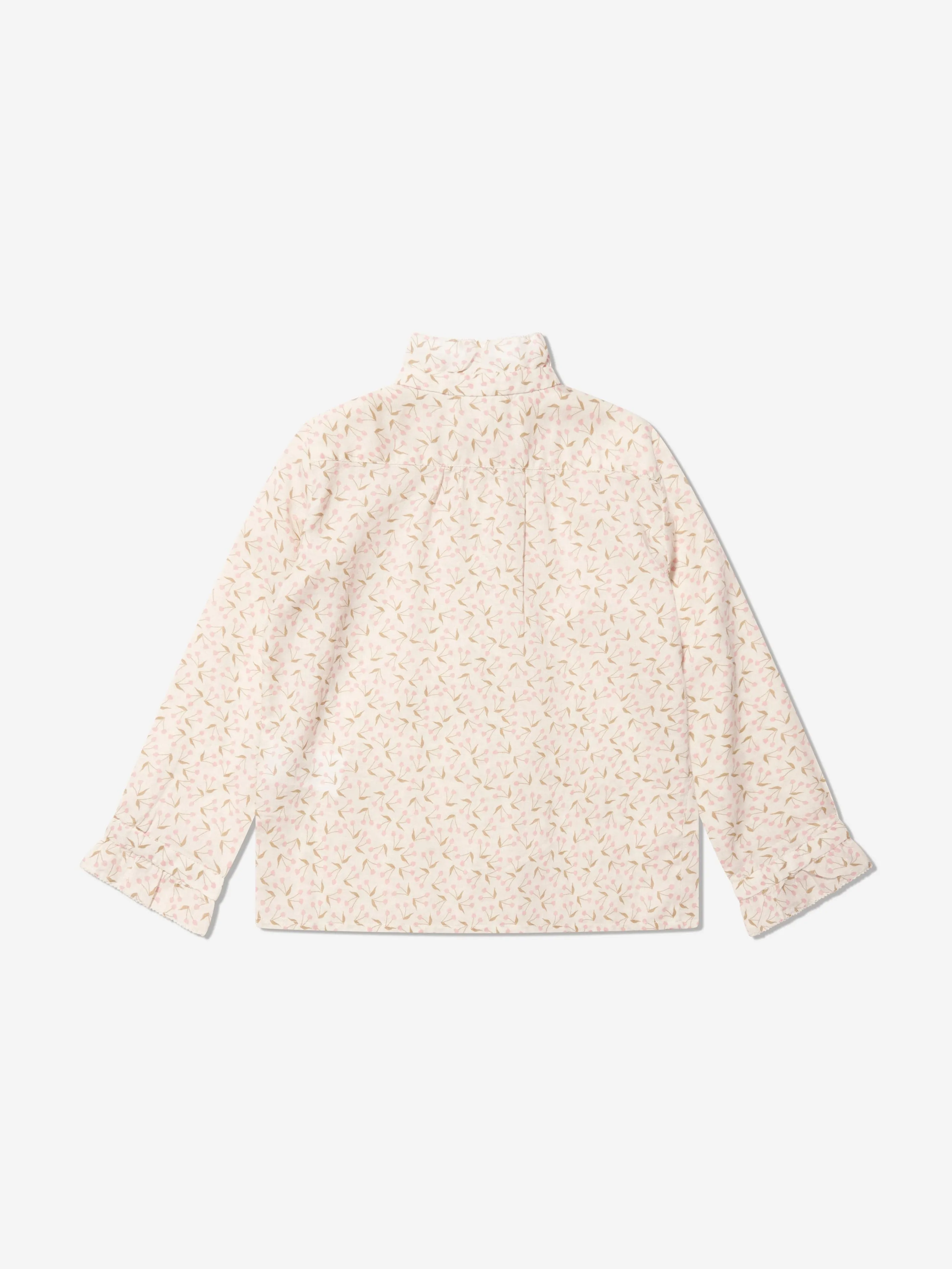 Bonpoint Girls Bree Blouse in Pink
