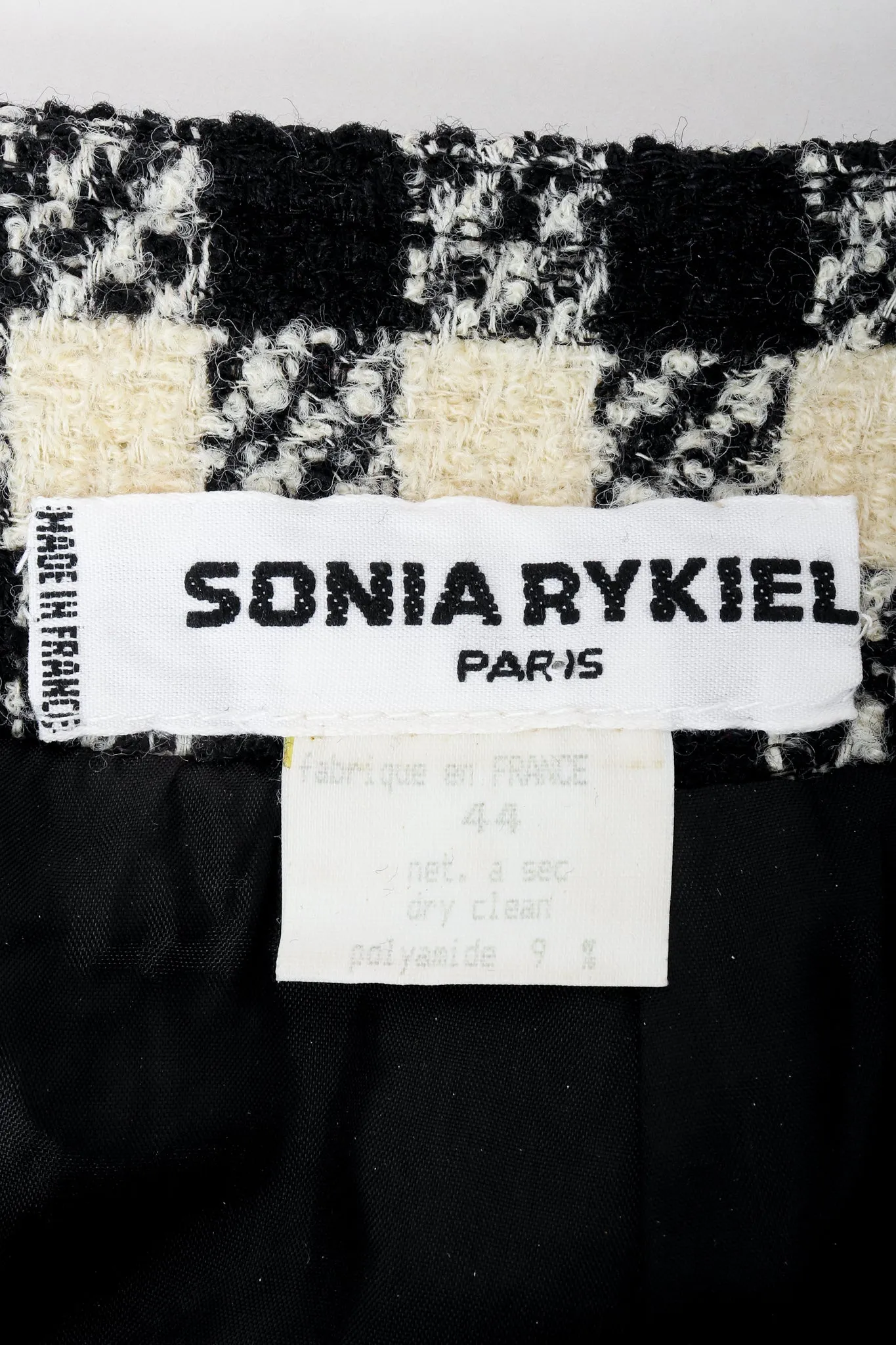 Bouclé Checked Shorts
