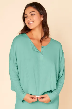 Boxy Henley Top