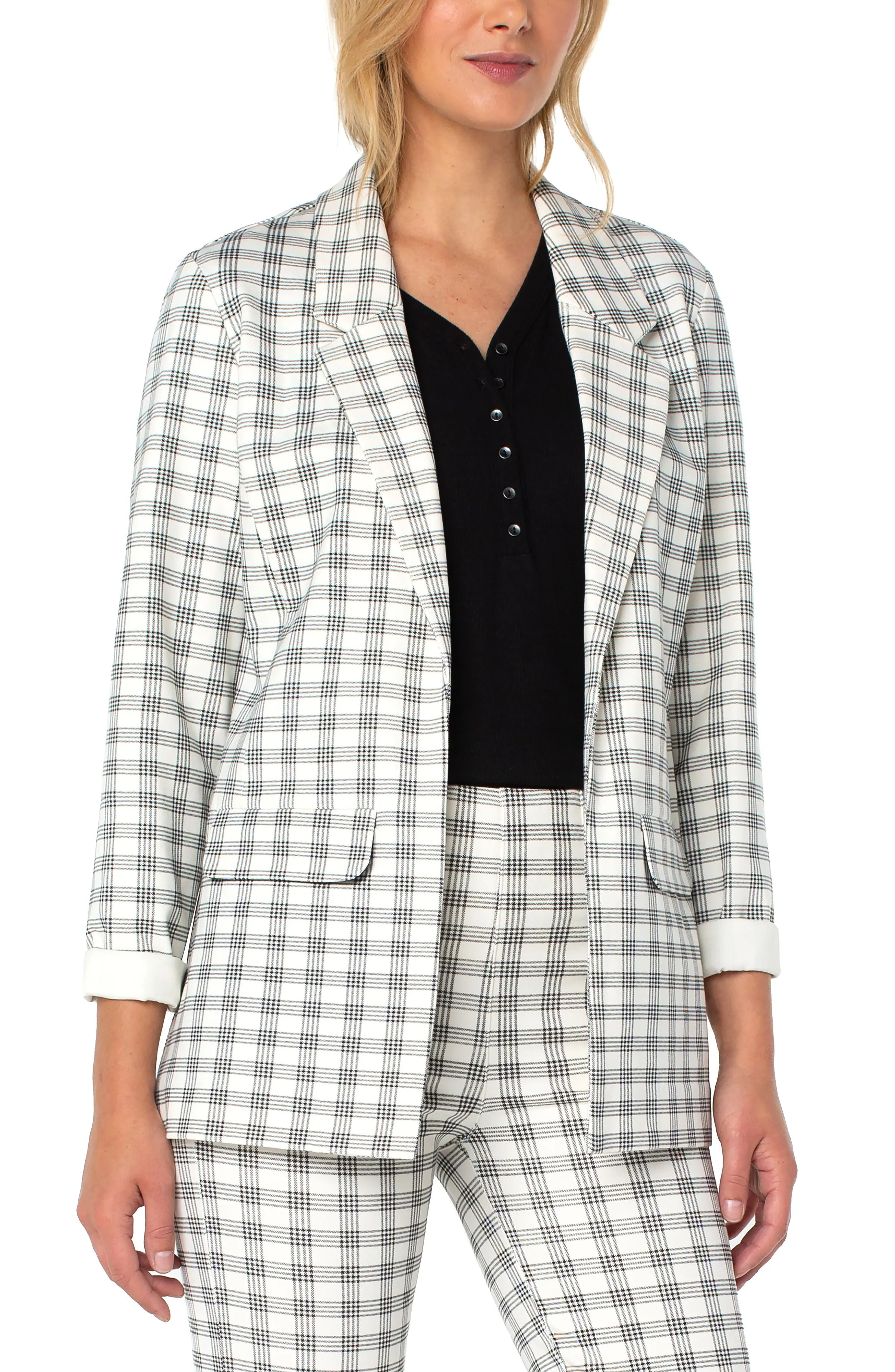 Boyfriend Blazer w/ Princess Darts