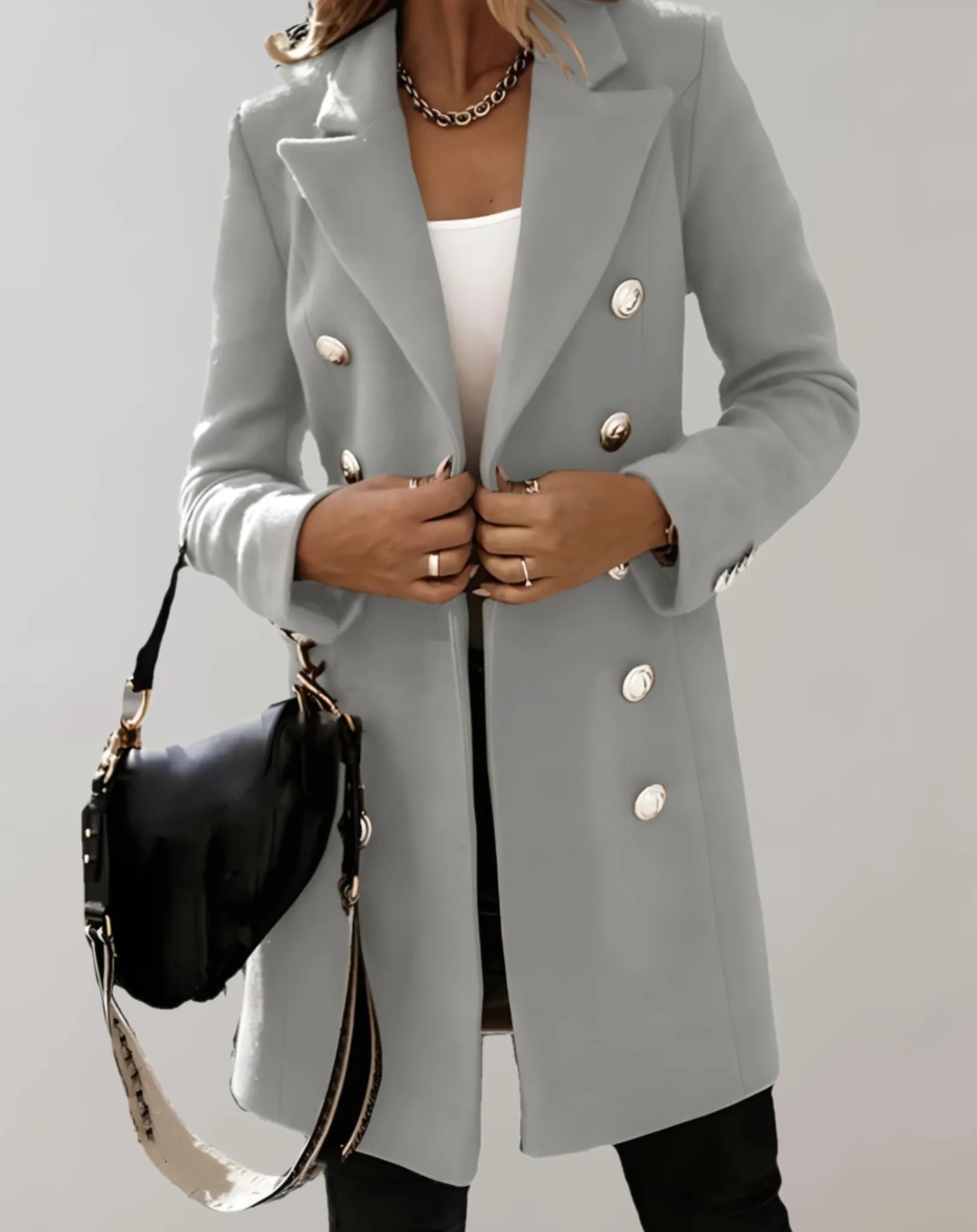 Brigitte - Oversized blazer with buttons