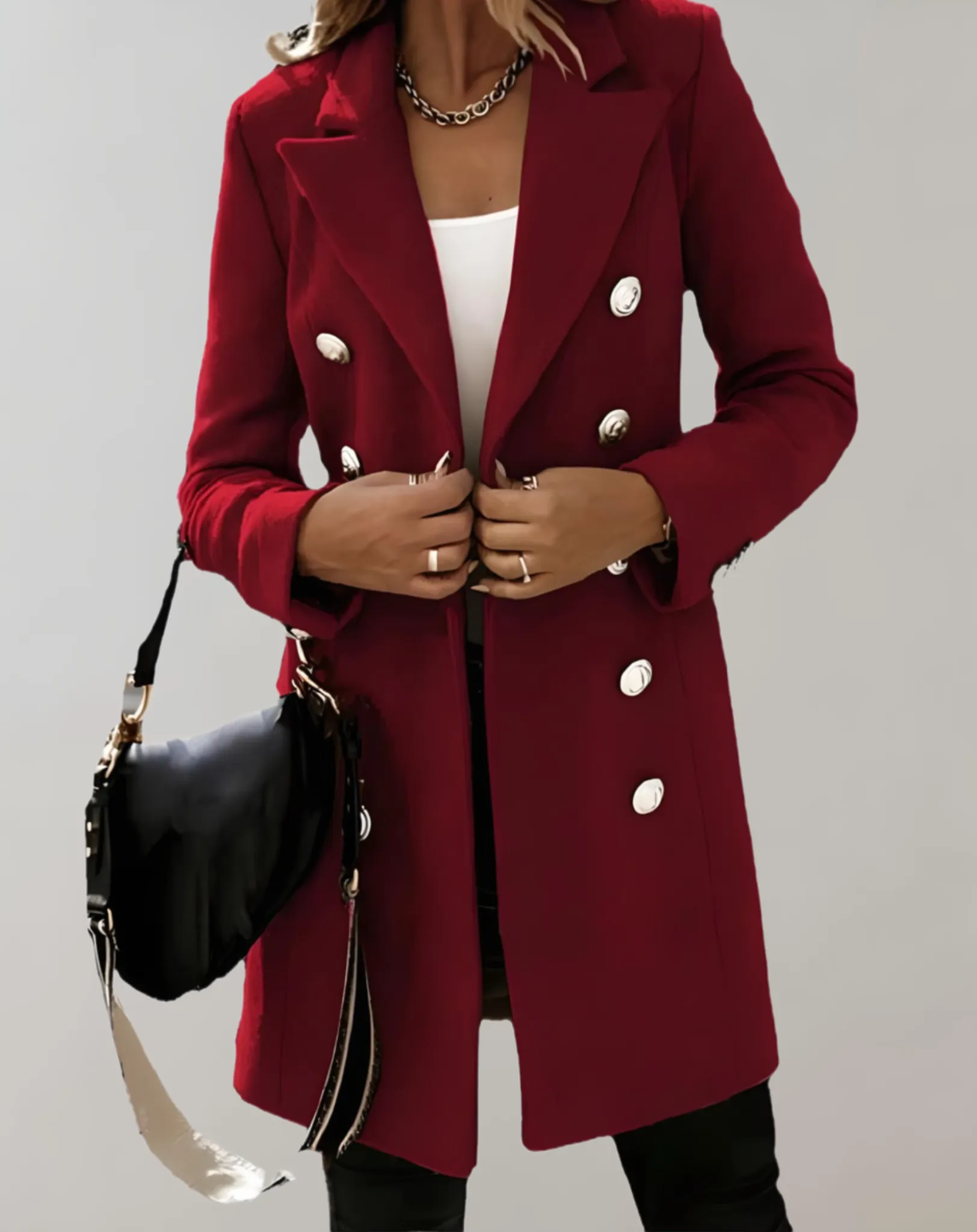 Brigitte - Oversized blazer with buttons
