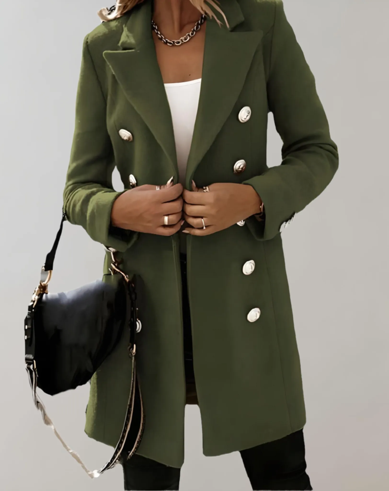 Brigitte - Oversized blazer with buttons