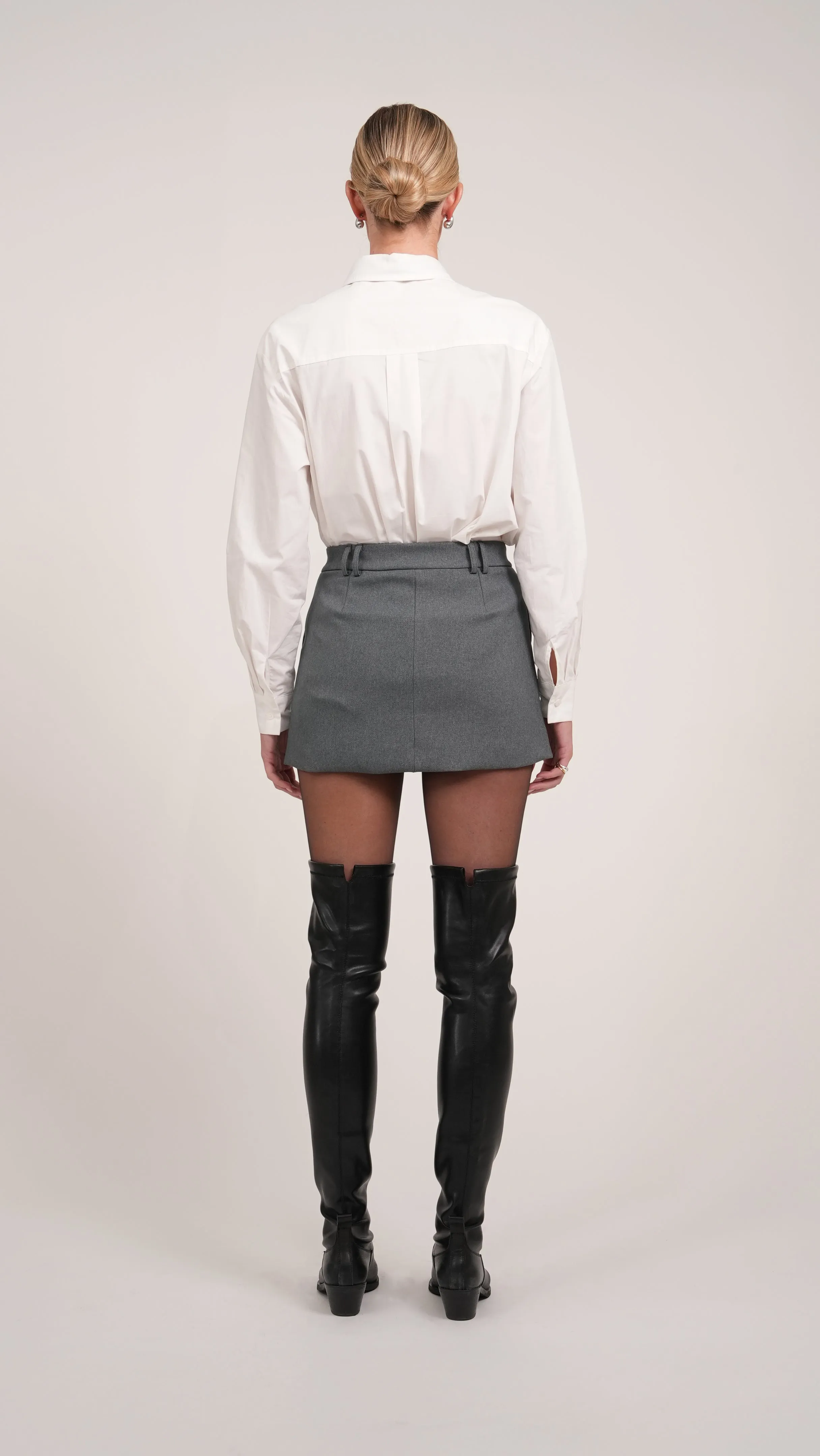 Brisha Skirt- Grey