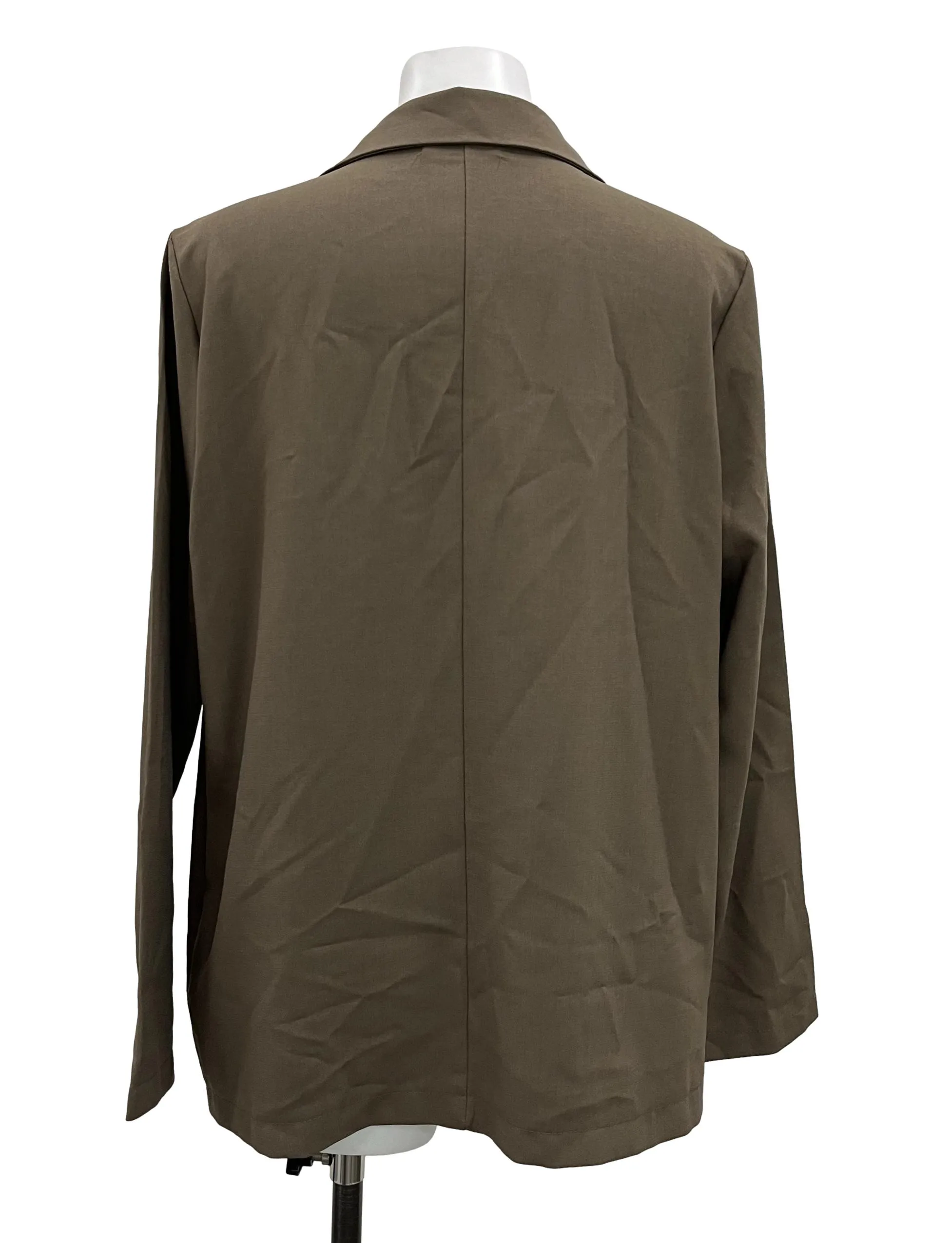 Brown Oversized Blazer
