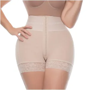 BUTT LIFTER TUMMY CONTROL HIGH WAISTED MID THIGH SHAPER SHORTS