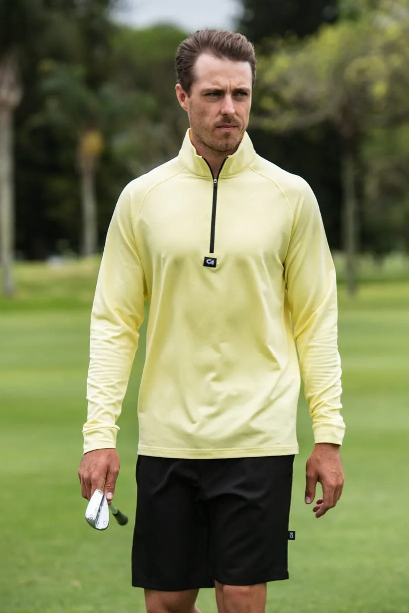 CA Apex Golf Jersey | Canary Yellow
