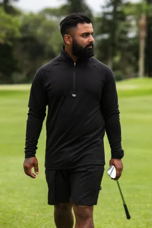 CA Apex Golf Jersey | Midnight Black