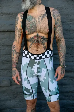 Camouflage Building Block Cycling Shorts