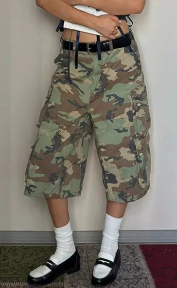 Camouflage Cargo Shorts