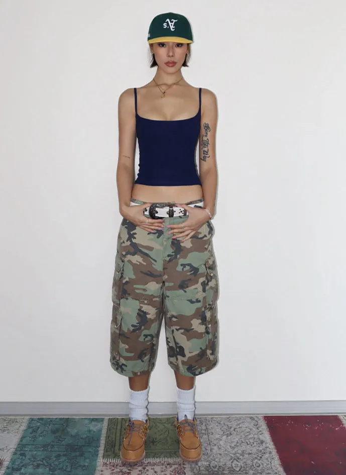 Camouflage Cargo Shorts