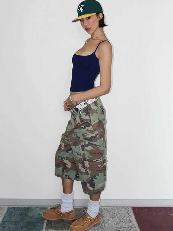 Camouflage Cargo Shorts