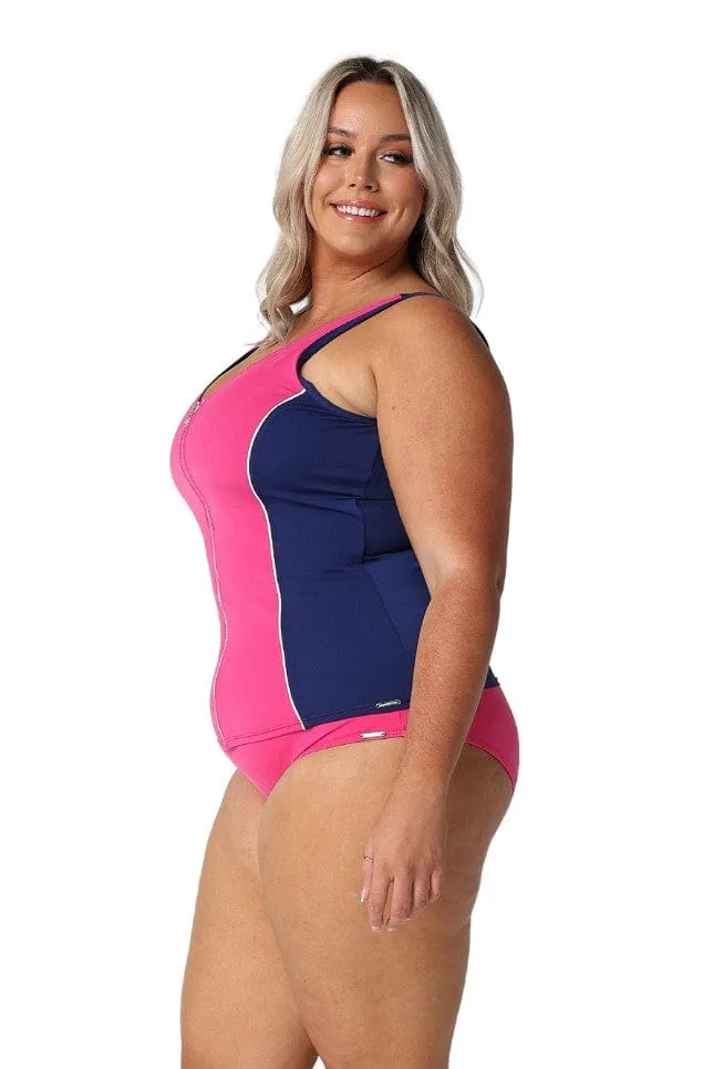 Capriosca CR Pink High Waisted Pant CRESP9502