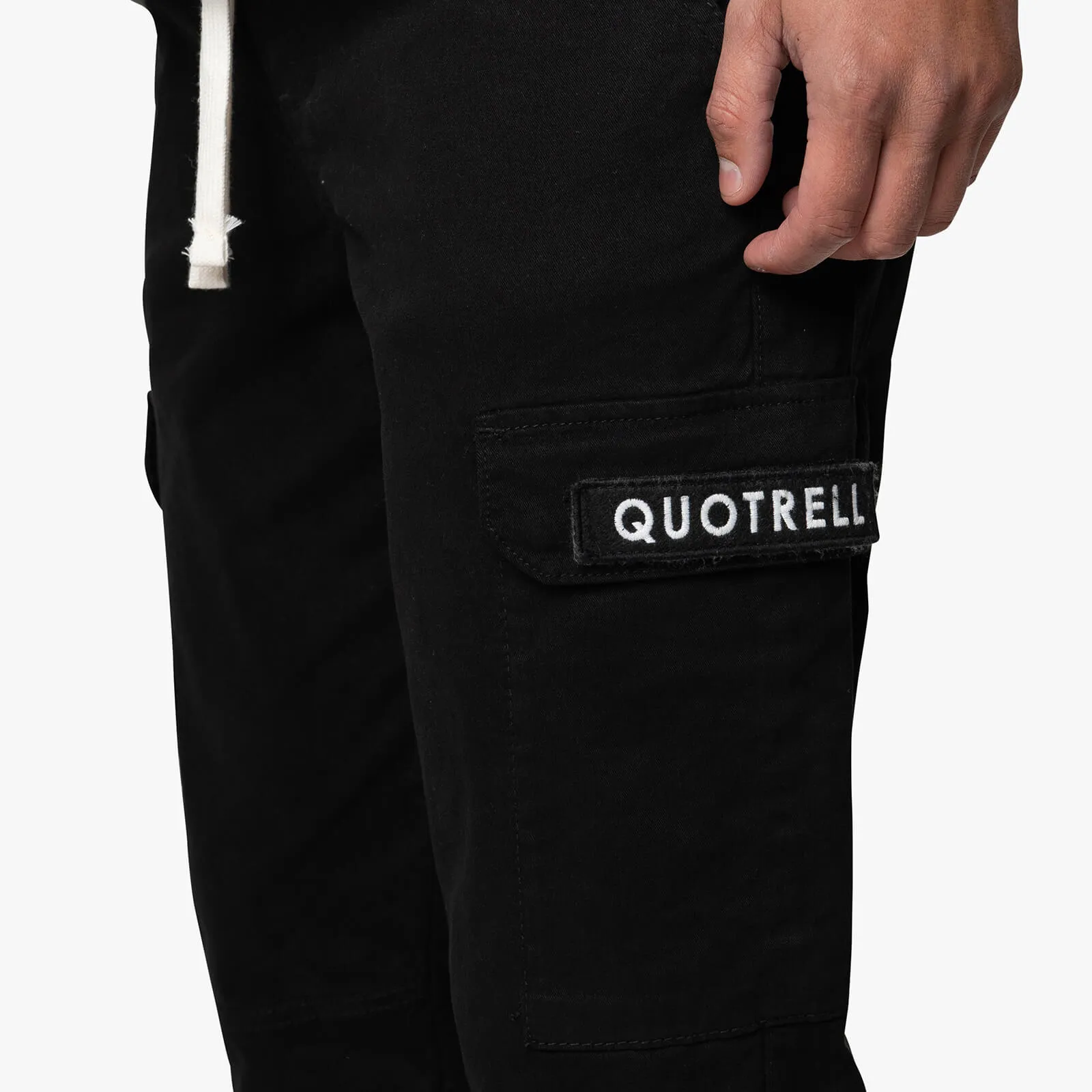 CASABLANCA CARGO PANTS | BLACK