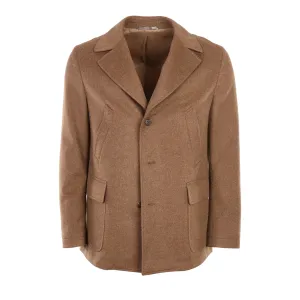 Cashmere Swing Coat in Vicuna