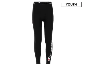 Champion Girls Script Tight (Black)_Size 12