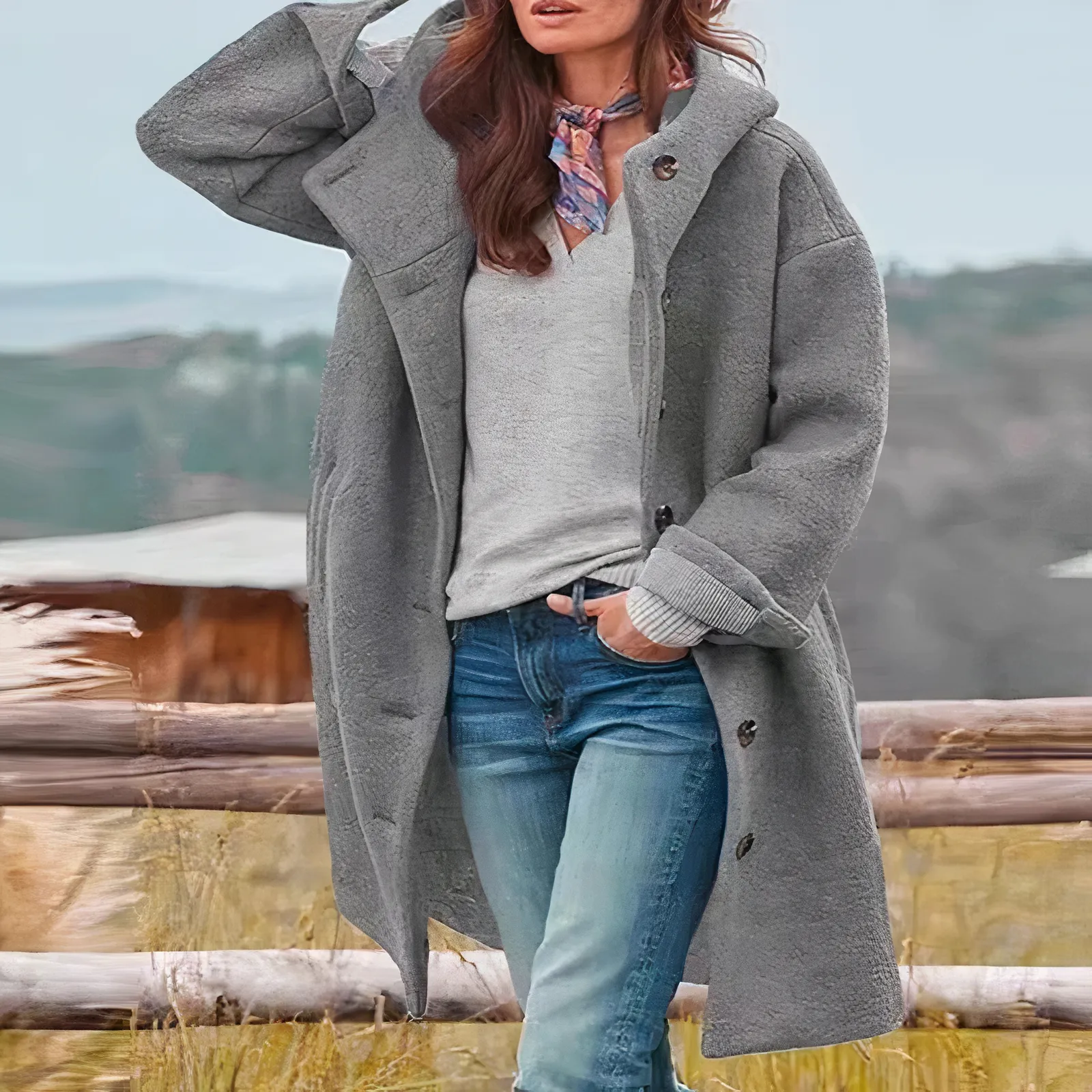 Chantal - Elegant wool jacket
