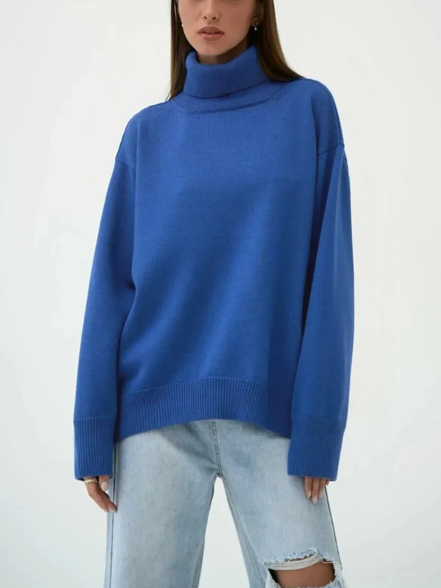 Charlotte - Oversized warm turtleneck sweater