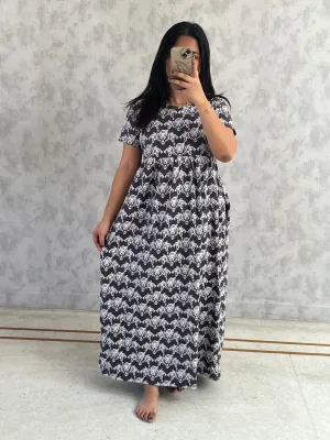 Charu SoftCotton Full Length  Maxi Loungewear