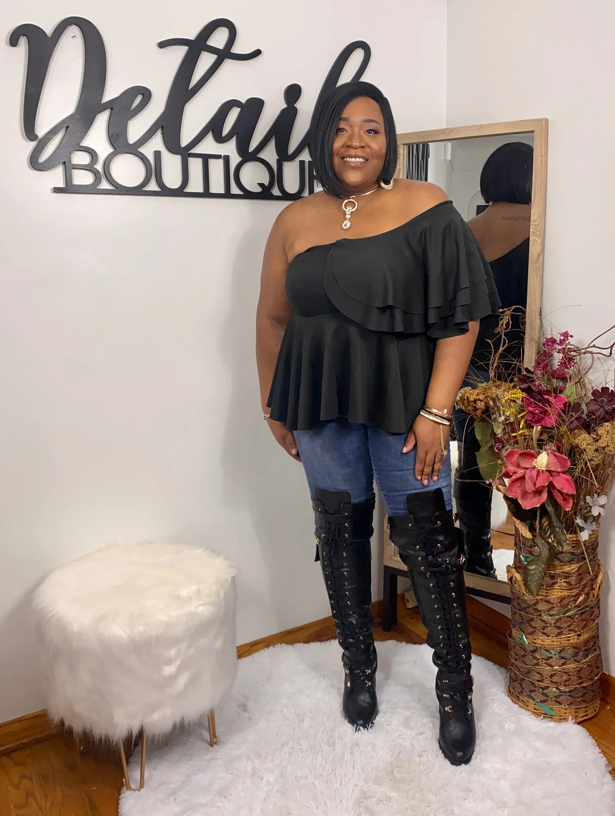 Classy Ruffle Top