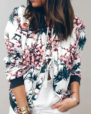Céline - Floral Bomber Jacket